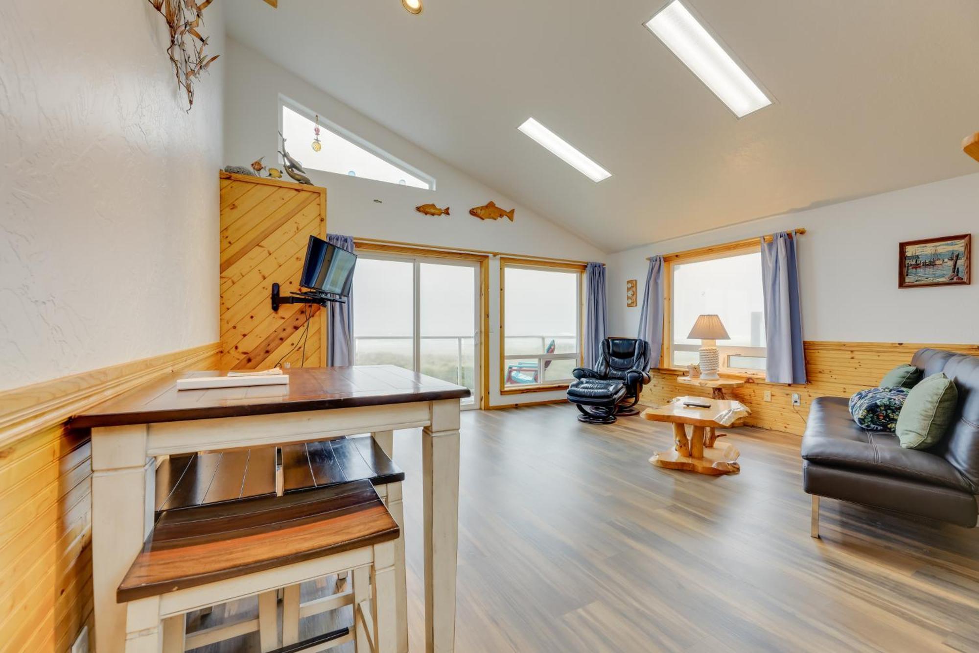 Sanderling Sea Cottages, Unit 11 Waldport Eksteriør bilde