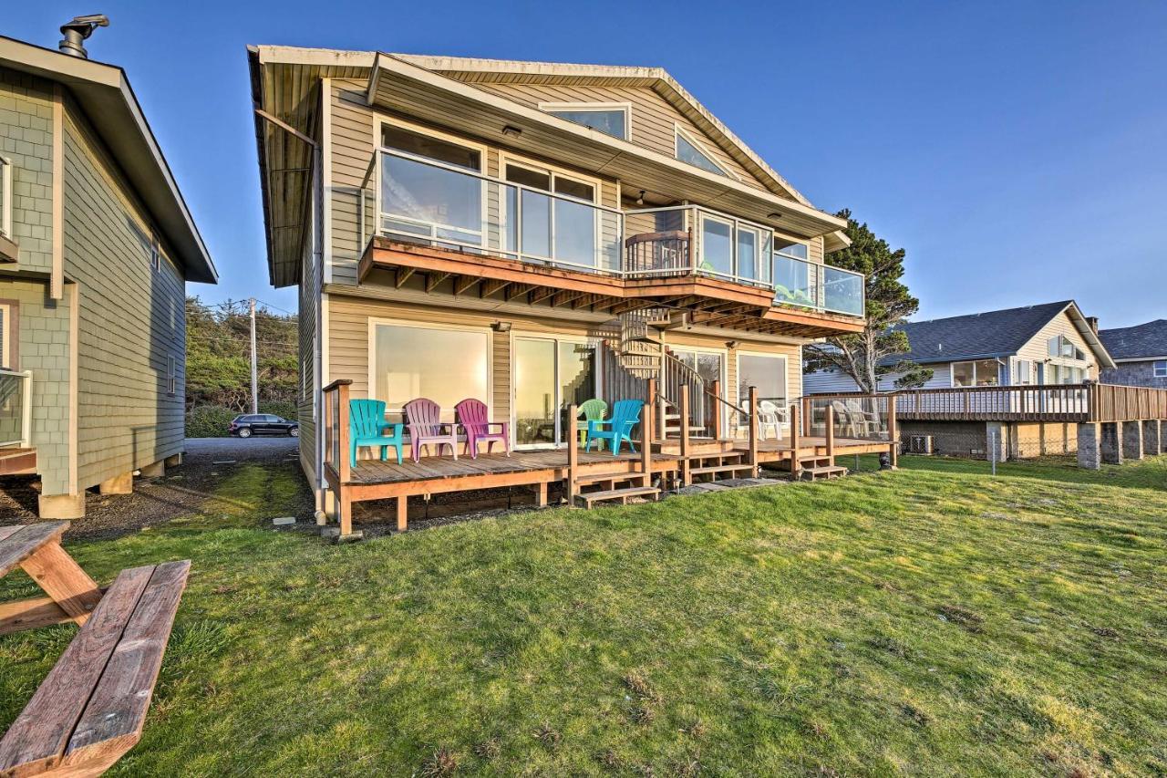 Sanderling Sea Cottages, Unit 11 Waldport Eksteriør bilde